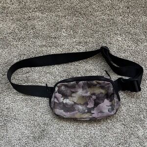Lululemon Athletica Camouflage Satchel with Black Strap